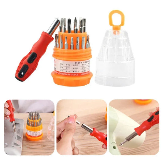 31-in-1 Universal Precision Screwdriver Bit Set